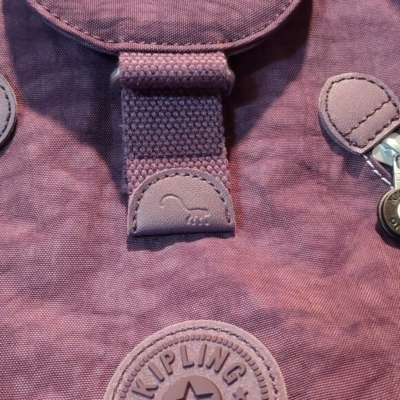 Kipling messenger tote bag, crossbody NWT and monkey charm - Picture 7 of 11